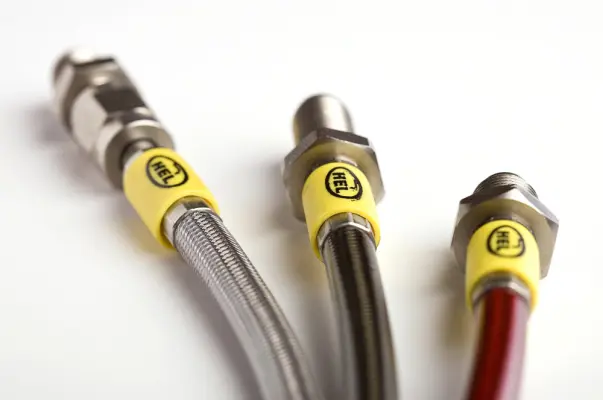 Product image of HEL Performance Stainless Steel R55 R56 Braided Clutch Hose