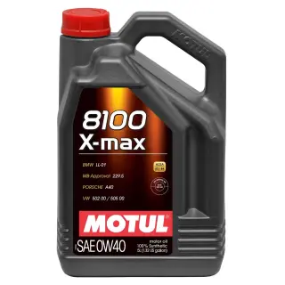 Product image of Motul 5ltr 8100 X-Max 0W40 Fully Synthetic Engine Oil