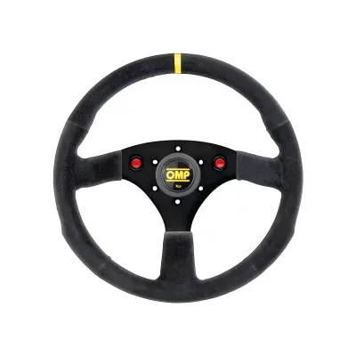 Product image of OMP 320mm Alu SP Steering Wheel - Black Suede
