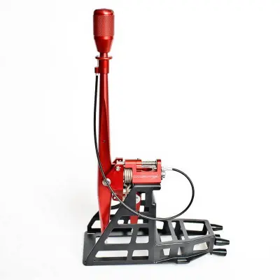 Red Body, Black Cable, Red Knob