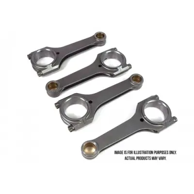 Product image of Bridgeway Forged Billet H-Beam Conrods with ARP Bolts R53