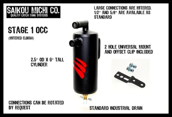 Product image of Saikou Michi Single Oil Catch Can R55 R56 R57 R58 R59