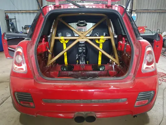 Product image of JP Cages MINI R56 Half Roll Cage