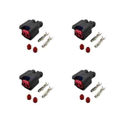 Product image of Bosch Injector Adaptors Cut & Crimp Plugs Connectors (Set of 4)