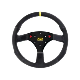 Product image of OMP 320mm Alu S Steering Wheel - Black Suede