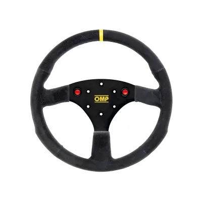 Product image of OMP 320mm Alu S Steering Wheel - Black Suede