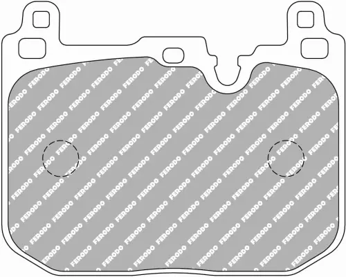 Product image of Ferodo DS2500 FCP4872H Brake Pads - MINI F56 JCW & GP3 Front