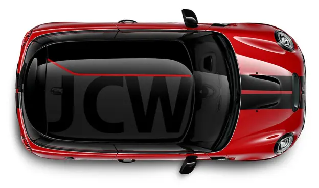 Product image of MINI F54 F55 F56 F60 JCW Pro Roof Decal