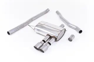 Product image of Milltek Exhausts Catback System Titanium Tips Twin 90mm GT90 - Non-Resonated MINI F56 Non-GPF Cooper S