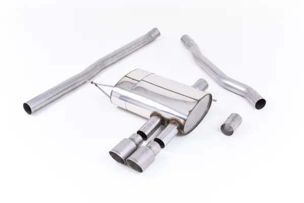 Product image of Milltek Exhausts Catback System Titanium Tips Twin 90mm GT90 - Non-Resonated MINI F56 Non-GPF Cooper S