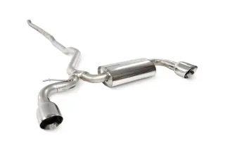 Product image of Scorpion Exhaust Non Resonated Cat Back System MINI Clubman F54 2015-18 - Polished 114mm Daytona Trims