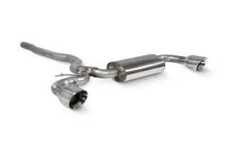 Product image of Scorpion Exhaust GPF Back System MINI Clubman F54 2019-24 - Polished 114mm Daytona Trims
