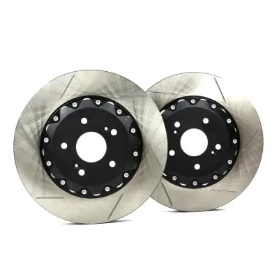 Product image of Yellow Speed Racing YSR Replacement Grooved Brake Discs Without Bell