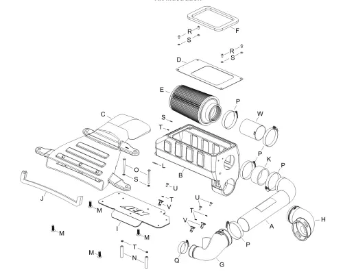 Product image of AEM Air Intake Spare Parts