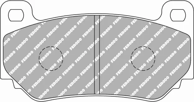 Product image of Ferodo DS2500 FCP4972H Brake Pads - AP Racing Big Brake 4 Piston Kit CP7645-1001 CP7635D46